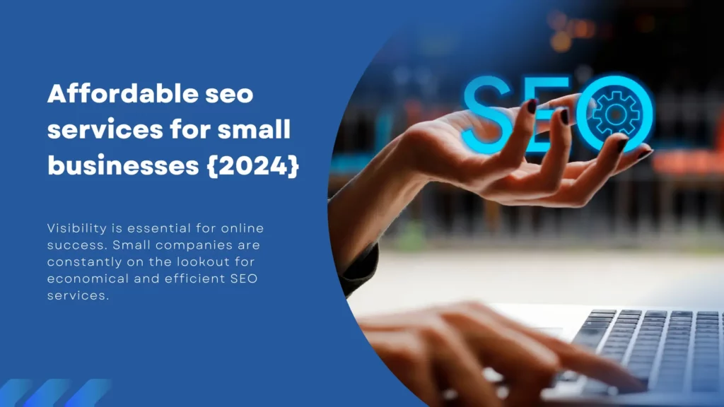 SEO services for small businesses