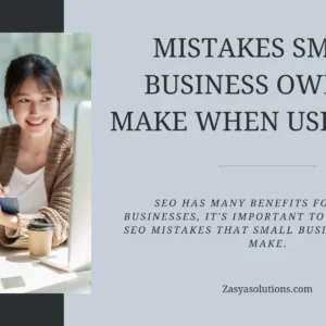 SEO mistakes by small business owners